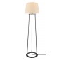 Borris Gulvlampe H146 cm 1 x E27 - Sort/Creme