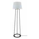 Borris Gulvlampe H146 cm 1 x E27 - Sort/Creme