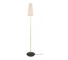 Rhyl Gulvlampe H157 cm 1 x E27 - Creme/Messing
