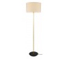 Inch Gulvlampe H148 cm 1 x E27 - Creme/Messing