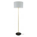 Inch Gulvlampe H148 cm 1 x E27 - Creme/Messing