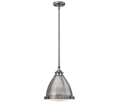 Amelia Loftslampe Ø32,4 cm 1 x E27 - Krom/Hvid