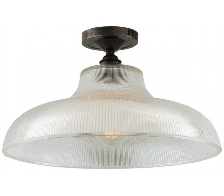 Mono Plafond Ø40 cm 1 x E27 - Antik messing