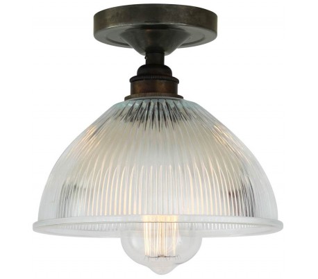 Erbil Plafond Ø19,5 cm 1 x E27 - Antik messing