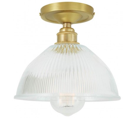 Erbil Plafond Ø19,5 cm 1 x E27 - Poleret messing