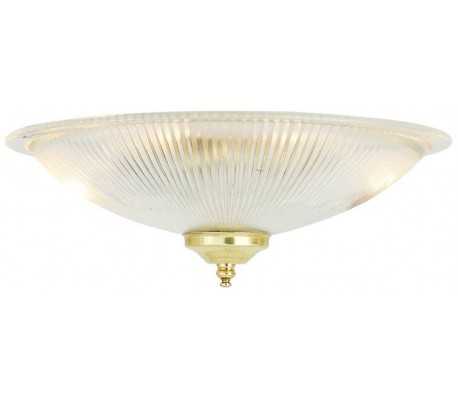 Erbil Plafond Ø19,5 cm 1 x E27 - Poleret messing