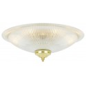 Erbil Plafond Ø19,5 cm 1 x E27 - Poleret messing