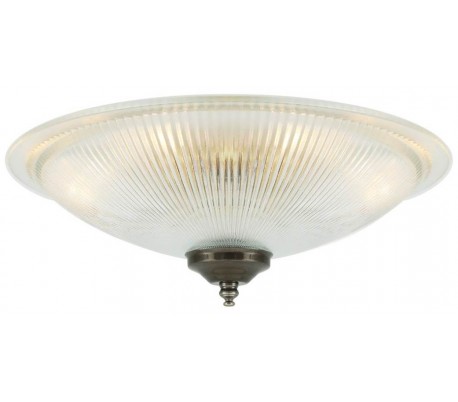 Nicosa Plafond Ø30 cm 2 x E14 - Antik messing