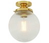 Stanley Kugleplafond Ø20 cm 1 x E27 - Poleret messing