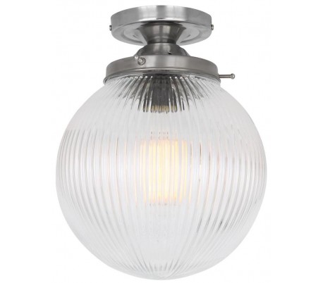 Stanley Kugleplafond Ø20 cm 1 x E27 - Satineret messing