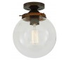 Riad Kugleplafond Ø20 cm 1 x E27 - Antik messing