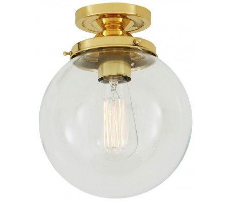 Riad Kugleplafond Ø20 cm 1 x E27 - Antik messing
