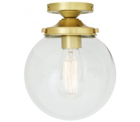 Riad Kugleplafond Ø20 cm 1 x E27 - Poleret messing