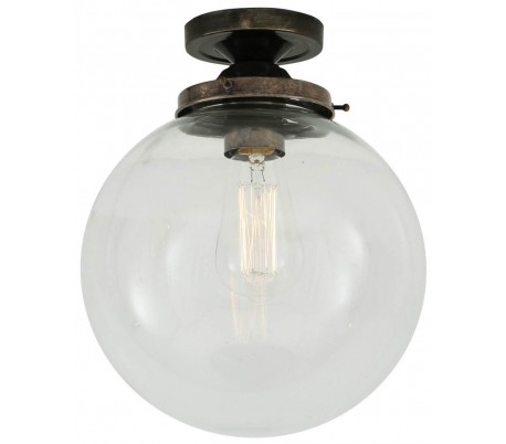 Riad Kugleplafond Ø25 cm 1 x E27 - Antik sølv