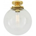 Riad Kugleplafond Ø25 cm 1 x E27 - Antik messing