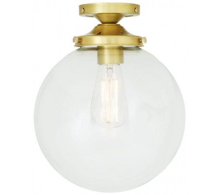 Riad Kugleplafond Ø25 cm 1 x E27 - Poleret messing