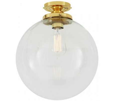 Riad Kugleplafond Ø30 cm 1 x E27 - Antik messing