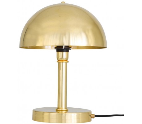 Uppsala Bordlampe H63 cm 2 x E27 - Sort/Poleret messing