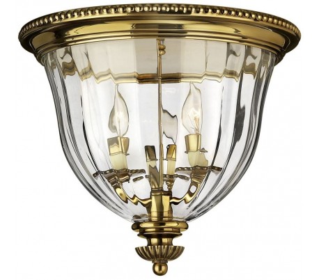 Cambridge Plafond Ø41,3 cm 2 x E27 - Brændt messing