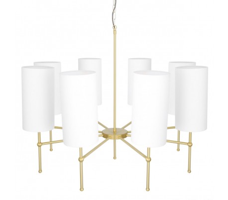 Texas langbordspendel B118 cm 3 x E27 - Poleret messing