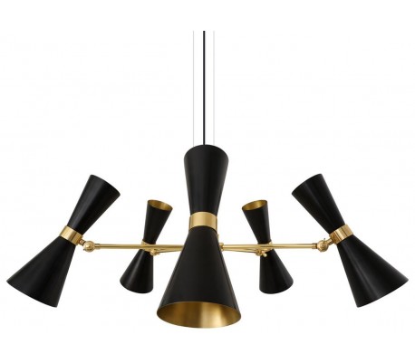 Cairo lysekrone Ø70 cm 3 x GU10 LED - Poleret messing