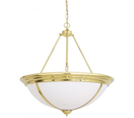 Duleek lysekrone Ø71 - 82 cm 8 x E27 - Poleret messing