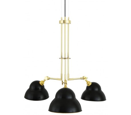 Argrinio lysekrone Ø50 - 100 cm 3 x E27 - Poleret messing