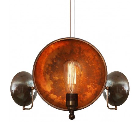 San Jose lysekrone Ø35 - 143 cm 8 x E27 - Antik messing