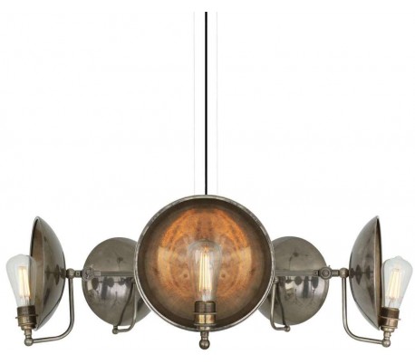 Cullen lysekrone Ø81 - 88 cm 5 x E27 - Antik messing