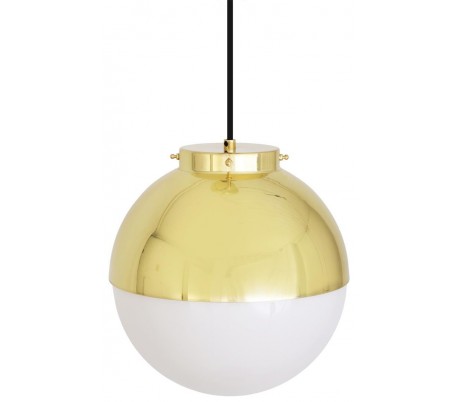 Grammophone loftslampe Ø33 cm 1 x E27 - Antik messing