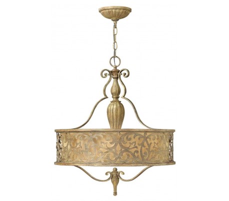 Carabel Loftslampe Ø45,7 cm 4 x E14 - Børstet champagne