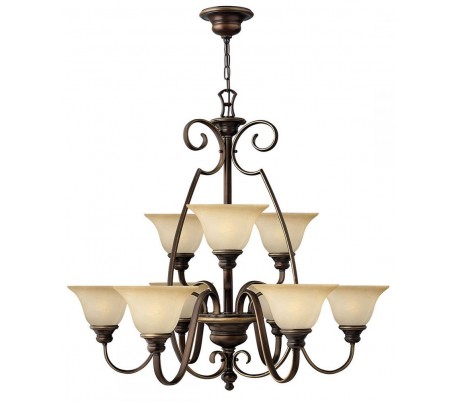 Cello Lysekrone Ø119,4 cm 15 x E27 - Antik bronze