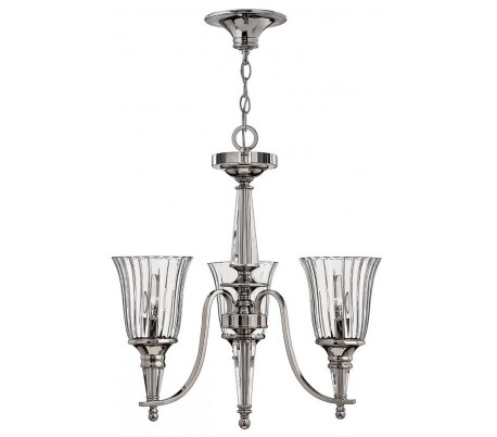 Chandon Væglampe H29,2 cm 1 x E14 - Sølv/Klar