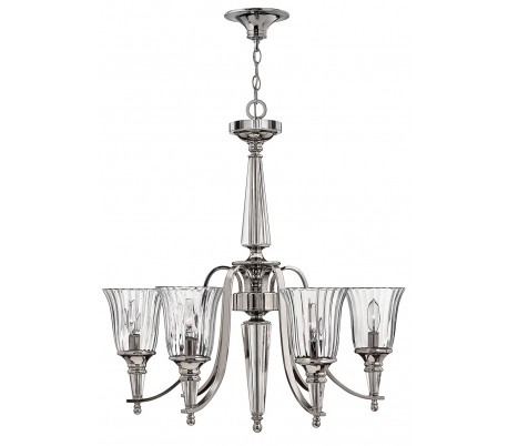 Chandon Lysekrone Ø53,3 cm 3 x E14 - Sølv/Klar