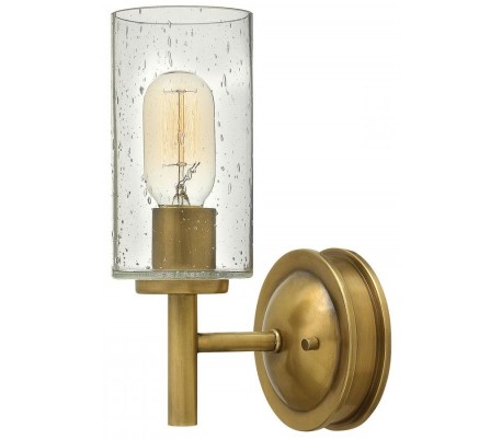 Chandon Væglampe H29,2 cm 1 x E14 - Sølv/Klar