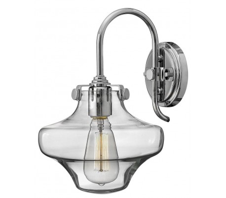 Congress Væglampe H33 cm 1 x E27 - Børstet karamel