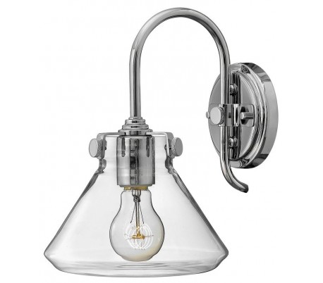 Congress Væglampe H28,6 cm 1 x E27 - Børstet karamel