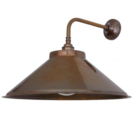 Amias Væglampe H33 cm 2 x GU10 LED - Antik messing