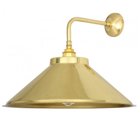 Rio Væglampe H32 cm 1 x E27 - Antik messing