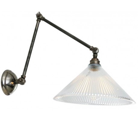 Rio Væglampe H36 - 50 cm 1 x E27 - Antik sølv