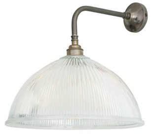 Nova Væglampe H31 cm 1 x E27 - Antik messing