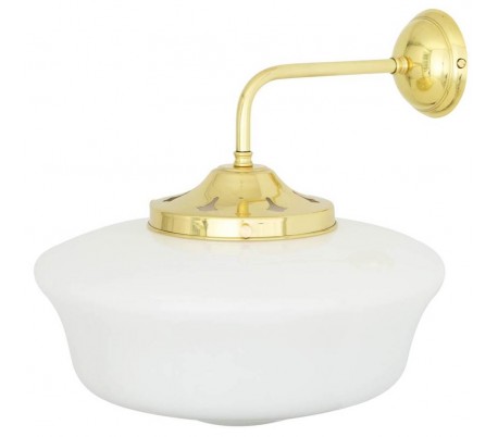 Nyx Væglampe H24 - 112 cm 1 x E27 - Poleret messing