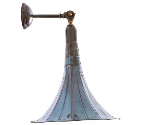 Mono Væglampe H36 cm 1 x E27 - Antik messing