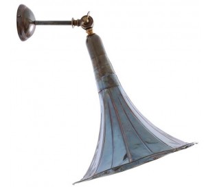 Mono Væglampe H36 cm 1 x E27 - Antik messing 2