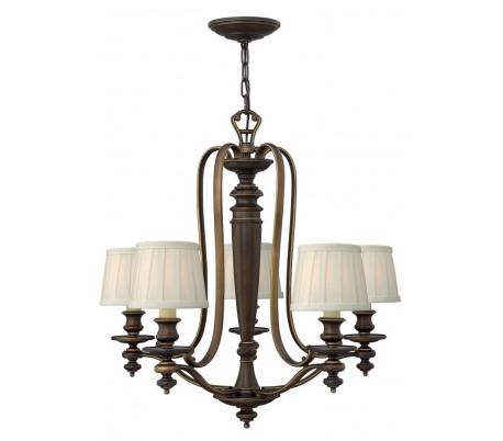 Dunhill Plafond Ø40,6 cm 2 x E27 - Antik bronze/Alabaster