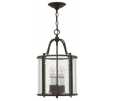 Gentry Loftlampe Ø20,3 cm 3 x E14 - Aldret bronze