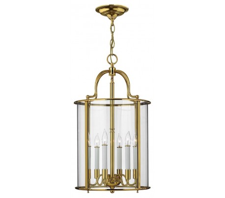 Gentry Loftlampe Ø35,6 cm 6 x E14 - Aldret bronze