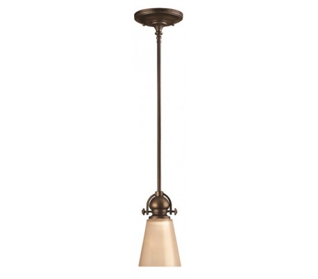 Gemma Loftlampe Ø26 cm 1 x E27 - Mørk bronze/Rav