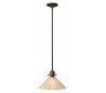 Mayflower Loftlampe Ø35,6 cm 1 x E27 - Aldret bronze/Rav
