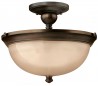 Mayflower Loftlampe Ø38,1 cm 3 x E27 - Aldret bronze/Rav